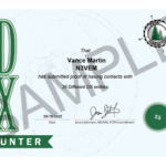 DX Hunter achievement badge