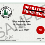 Operator to Operator achievement badge