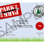 Park to Park achievement badge